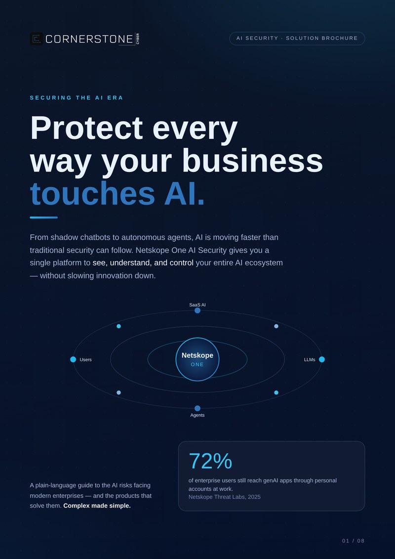 Netskope AI Protection brochure cover